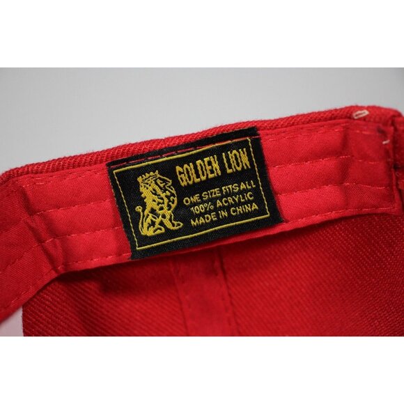 First In Last Out Fire Flame Embroidered Adjustable Hat L530 - Picture 6 of 6